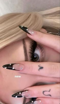 Pumpkin Nail Designs, Pumpkin Nails, Grunge Nails, Gray Nails, Loren Gray, Unique Acrylic Nails, Makati