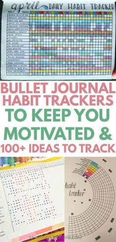 Learn how to make a BULLET TRACKER HABIT TRACKER. Get a free check list key of 101+ ideas on things to put in it broken down by categories from house chores and cleaning, water and fitness, mental health and more. See simple, creative pages for layout inspiration to DIY in your bujo / planner. Track your habits daily in a small weekly, monthly, or large yearly spread. Minimalist to elaborate. Circle to vertical and in between. See my printables post for a free 30 day tracker template chart. Planner For School, Fitness Journal Printable, Planner For Moms, Diy Fitness, How To Bullet Journal, Weekly Printable, To Do Planner, Aesthetic Planner