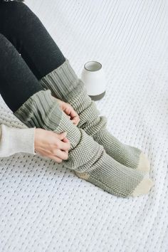 100% Acrylic One size fits most Color is based on top border of sock Cozy Lounge, Soft Sock, Cozy Socks, Favorite Boots, Winter Socks, Cozy Knit, Boot Socks, Knee High Socks, Comforters Cozy