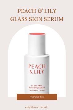 Tried it out for a few weeks. It's got a lightweight feel and a gentle touch, which is nice. Can't say it's turned my skin into glass, but it's been alright. #affiliatelink Glass Skin Serum, Peach Lily, Peach And Lily, Skin Serum, Gentle Touch, Glass Skin, My Skin, Fragrance Free Products