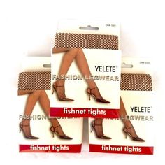 Pack of 3 fishnet tights for women. One size fits most. 90% nylon and 10% elastane Color: Beige.  Gender: female.  Age Group: adult. Diy Thrift Flip, Tights For Women, Homemade Stuff, Thrift Flip, Color Book, Fishnet Tights, Fishnet Stockings, Socks And Hosiery, Socks Women