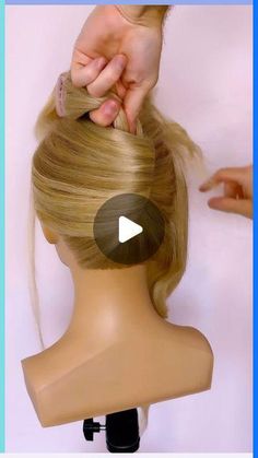 Fascinator Hairstyles Long, Bridal High Updo, Bangs And Fringe, Hairup Hairstyle, Hair Styles Diy, Casual Hairstyles For Long Hair, Formal Hairstyles Updo, Bridesmaid Hair Ponytail, Hair Serums