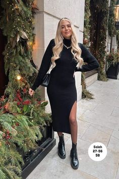 ПЛАТЬЕ ЖЕНСКОЕ (БЕЗ ВЫБОРА ЦВЕТА) Pencil Dress And Boots, Midi Jumper Dress, Black Rib Dress Outfits, Knitted Dress Aesthetic, Long Black Jumper Dress Outfit, Black Knit Midi Dress Outfit Winter, Knit Dress And Boots Outfit, Black Ribbed Dress Outfits Fall, Long Black Dress And Boots