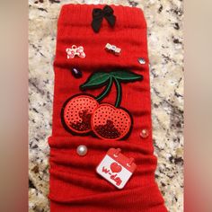 Junk Socks Cute Red Socks For Gifts, Trendy Red Socks As A Gift, Trendy Red Socks As Gift, Trendy Red Socks For Gift, Trendy Red Socks For Gifts, Playful Red Socks For Winter, Playful Red Winter Socks, Junk Socks, Junk Items