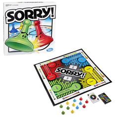 the game sorry is in its box and it's ready to be played with