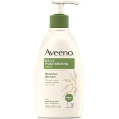 OMG. Gotta have this: Aveeno Daily Moisturizing Lotion Aveeno Daily Moisturizing Lotion, Daily Moisturizing Lotion, Aveeno Skin Relief, Dry Body Oil, Extra Dry Skin, Moisturizing Body Lotion, Moisturizing Lotion, Sunscreen Moisturizer, Oil Moisturizer