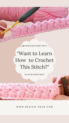 someone is crocheting the stitchs together to make a video about how to crochet