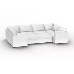 8 Seats + 10 Sides (10 Angled) Sactional - Sky Grey Corded Velvet Build A Couch, Built In Couch, Sectional Couches, Dream Sofas, Start Living, Menu Design, Sectional Couch, Sectional, Color Pop