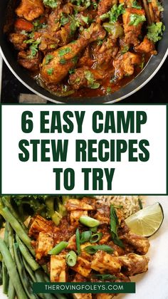 the title image for 6 easy camp stew recipes to try