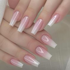 Unghie Sfumate, Classy Acrylic Nails, Girls Nails, Beauty Nail, Best Acrylic Nails, Long Acrylic Nails, Cute Acrylic Nails, Nude Nails, Nails Inspo