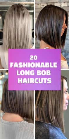 Discover 20 stunning long bob haircuts that combine style and convenience. Long bob haircuts are ideal for anyone looking for a chic, modern look that's easy to maintain. From straight and sleek to wavy and textured, these 20 variations offer something for everyone. Get inspired by these beautiful long bob haircuts for your next salon visit.