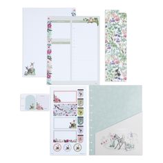 Expand the use of any planner, notebook, or journal with this Disney Bambi accessory pack! Use each of the tools inside to maximize your productivity and take your organization to the next level. Easily add or remove pages with Happy Planner's disc bound system and become a planner master. The designs invoke the gentle life of animals in a bucolic setting and vintage floral pop. This set includes 75 pieces: 20 sheets of dot grid and dashboard filler paper 1 Snap-in bookmark 1 Snap-in pocket fold Gentle Life, Planner Notebook, Accessories Packing, Dot Grid, Happy Planner, Spring Time, Vintage Floral, The Next, Notebook