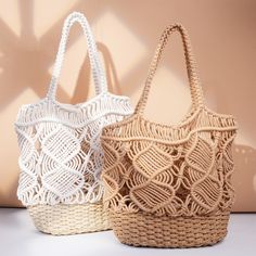 Beach bag,holiday bag,Hand Straw Bag,stylish and minimalist Combination of cotton rope and straw weaving Available in beige and brown Practical shoulder bag for the beach An ideal gift for Her 🍓The measurement as the photo. 📒📒Note ❤️ There is 2-3% difference according to manual measurement, please check the measurement chart carefully before you buy the item. ��❤️ Due to the difference between different monitors, the picture may not reflect the actual color of the item. Thank you! ❤️Thank you v Beach Tote Bags Summer, Bag For The Beach, Beach Bag Gift, Shower Bag, Tote Bag Summer, Straw Weaving, Tote Beach Bag, Market Basket, Beach Tote Bag