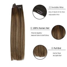 flip on hair extensions human hair Halo Fall Hair Extensions, Easy Hair Extensions, Hair Extensions Balayage, Sunny Hair, Brown With Blonde, Balayage Brown, Hair Extension Shop, Brown With Blonde Highlights, Extensions Clip In