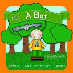 a boy standing in front of a tree with a bat on it