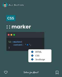 the css marker is displayed in this screenshot