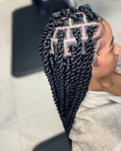 Month Of September, Twist Braid Hairstyles, Box Braids Styling, Natural Hair Braids, Braided Hairstyles For Black Women, Black Braids, Girls Hairstyles Braids, Sisterlocks, Scene Hair