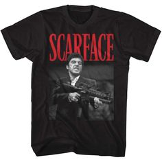 PRICES MAY VARY. MOVIE NIGHT! Scarface vintage style apparel. Say hello to the perfect Classic 80's movie clothes YEP, IT'S OFFICIAL! Our cool graphic t shirts are 100% authentic and officially licensed. These super comfy tees are designed and printed in the USA by American Classics, a leader in high-quality retro, vintage style apparel since 1994 HIGH QUALITY CLOTHES, COMFY & COOL 100% cotton soft short sleeve, crewneck, t shirt for men, women, unisex. Pairs well with button up shirt and jeans, Scarface Design, Classic 80s Movies, Hip Hop Women, Pablo Escobar, Movies Outfit, Cool Graphic Tees, Unique Shirt, Graphic Design Print, T Shirt Oversized