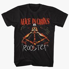 Brand New With Tags Alice In Chains Rooster Band T-Shirt Officially Licensed Merchandise Brand: American Classics Tagless Tee Size: Adult Various 100 Pre-Shrunk Cotton Grunge / Pearl Jam / Soundgarden / Nirvana / Stone Temple Pilots / Janes Addiction / The Smashing Pumpkins / Facelift / Jar Of Flies / Heavy Metal Bundle And Save Contact With Any Questions Thanks For Shopping My Closet Alice In Chains Rooster, Chain Shirt, Classic Sweatshirt, Rock N Roll Music, Alice In Chains, Big And Tall, Band Tees, Quality Clothing, Black Tshirt