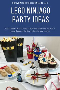 lego ninja party ideas for kids and adults