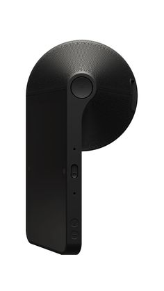 an image of a black speaker on a white background