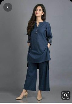 Kurta Style, Pakistani Fashion Casual, Casual Indian Fashion, Pakistani Dresses Casual, Salwar Kamiz