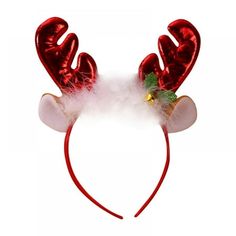 Christmas Adult Kid Cosplay Animal Antlers Headband Headclip Accessories Accessory Christmas Headbands and Slap Bracelets, Christmas Party Costume Accessories Supplies and Party Favor Holiday Headbands,Cute Christmas head hat toppers ,Flexibility to Fit All Sizes,Great Fun and Festive for Annual Holiday and Seasons Themes, Christmas Party,Christmas Dinner ,photos booth.Christmas Headbands Xmas Hairbands Christmas 'Santa's Reindeer' Headbands / Favors Christmas Elf Headbands Xmas Hat Headband wit Christmas Headwear, Deer Antlers Headband, Christmas Headbands, Antler Christmas, Antler Headband, Beautiful Christmas Decorations, Reindeer Headband, Reindeer Ornaments, Christmas Headband