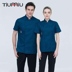 Usage: Food ServiceGender: MenMaterial: Polyester,CottonModel Number: YL002Item Type: Chef JacketsBrand Name: TIUMIUFabric Type: BroadclothPackage Included: 1 Piece Chef JacketColor: Black,Red,White,BlueSize: M,L,XL,2XL,3XL,4XLUse for: Chef,Waiter,Waitress,BakersOccasion: Catering,Restaurant,Hotel,BakeryFeature: Stand CollarSleeve Style: Short SleeveSeason: Spring,SummerGroup: Unisex,Women,MenQuality: High Quality {"@context":"https://schema.org/","@type":"Product","name":"Black Short-sleeve Che Hotel Uniform Design, Uniforms Restaurant, House Keeping Uniform, Hotel Chef, Housekeeping Uniform, Restaurant Signage, Restaurant Uniforms