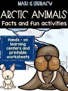 an image of arctic animals and fun activities