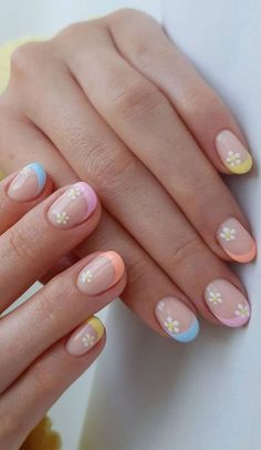 Hottest Summer Nails, Best Summer Nails, Short Gel Nails, Green Nail, Inspired Nails, Nails Colors, Nails 2021, Cute Gel Nails