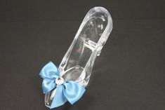 PRICES MAY VARY. Set of 2 Princess Acrylic Clear Slipper Cake Topper, Party Favor with Satin Bow Choose Color Designed with 7/8" Satin Bow with Acrylic gem. Measures: 4-3/4" long, 1-3/4" wide, 3" tall Set of 2 Princess Acrylic Clear Slipper Cake Topper, Party Favor with Satin Bow Choose Color Cinderella Birthday Party Favors, Cinderella Dinner, Cinderella Theme Quince, Princess Ball Party, Bippity Boppity Two, Disney Princess Decorations, Cinderella Birthday Theme, Cinderella Party Theme, Cinderella Quinceanera Themes