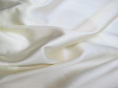 the white fabric is very soft and smooth