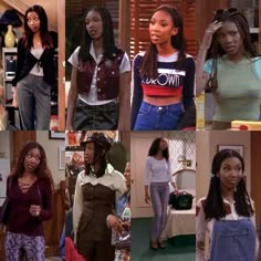 Moesha Outfits 90s Fashion, Sitcom Fashion, 90s Fashion Black Women, 00’s Fashion, Fashion Over The Decades, 90s Party Outfit, Throwback Outfits, Ashley Banks