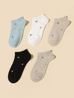 Hand Embroidery Pattern, Fashion Socks, Socks And Hosiery, Hosiery