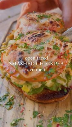 Bread With Olive Oil, Smashed Chickpea, Vegan Mozzarella, Plant Based Cookbook, Vegan Cooking, Vegan Foods, Delicious Vegan Recipes, Vegan Dinners, Cookbook Recipes