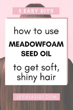 Get Silky Hair, Diy Hair Growth Oil, Diy Hair Growth, Thick Hair Remedies, Growing Healthy Hair, Hair Dryness, How To Grow Your Hair Faster, Hydrating Hair Mask, Best Hair Oil