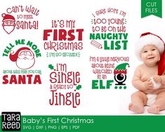 image 0 Movie Character Quotes, Elf Svg, First Christmas Photos, Meant To Be Quotes, New Born Baby, Baby's First Christmas, Silhouette Cameo Projects, Cameo Projects, Cricut Creations