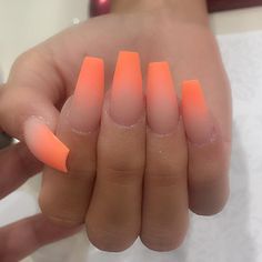 All powder (not polish) love how they look matte #ombre #neon Not Polish, Neon Nail Art, Ombre Nail Art Designs, Nails Neon, Unghie Sfumate, Ombre Acrylic Nails, Ombre Nail Designs, Nail Art Ombre, Summer Acrylic Nails