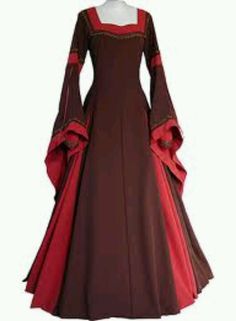 Gaun Abad Pertengahan, Victorian Wedding Dress, Fest Outfits