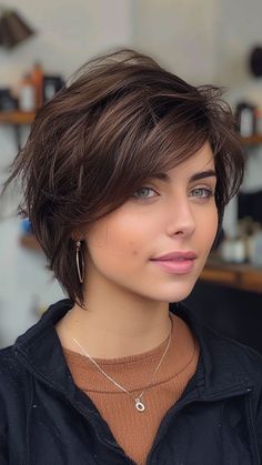 #BEAUTY ,#REALATIONSHIPS #Fashion #Outfits #SUMMER Outfits #Animals Side View Pixie Haircut, Shorts Hairstyles, Hair Cuts 2017, Girly Hair, Short Shag Haircuts, Short Shag Hairstyles, Shag Haircuts, Short Shag, Hair Specialist