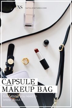 Have you heard of the capsule makeup bag? Well, it's like a capsule makeup kit or minimal makeup kit as some prefer to name it. The thing is: capsule makeup bags are great, even for professional makeup artists, but also for beginners. Having too much makeup might be overwhelming. Learn more about the capsule makeup bag, what to include in your kit and why you should give it a try. #capsulemakeup #makeuptips Capsule Makeup, Clear Mascara, Minimal Makeup