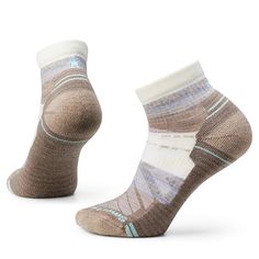 Details: Bring the natural performance features of responsibly sourced ZQ-certified Merino wool with you on every hike in our Women's Hike Light socks (formerly known as PhD® Outdoor). Thermoregulation, sweat management, and odor resistance join forces to help keep you comfortable all day long, while our innovative sock technologies and light cushioning along the entire bottom of the sock help you take care of your feet on every hike. We've also updated our hiking sock construction to be more su Be More Sustainable, Woman Hiking, Smartwool Socks, Ankle Socks Women, Hiking Socks, Long Lasting Relationship, Hiking Women, Working Hard, Ankle Socks