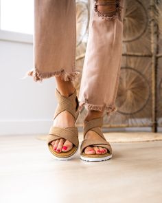 Very G Sadie 3 Sandal - Tan FINAL SALE  Very G You Are, Feel Beautiful, If You, Espadrilles Wedges, The Bank, How To Feel Beautiful, Final Sale, Espadrilles, Wedges