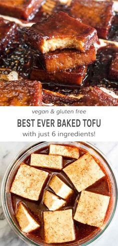 the best ever baked tofu with just 6 ingredients