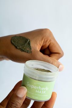 This Superherb Mask packs a nourishing punch with 100% Organic Moringa, Turmeric Root, Spirulina, and Spring Mineral Clay from one of Jamaica's healing hot springs. Wake your skin up with this DIY formula intuitively created to help balance, brighten, exfoliate and repair your skin. Superherb doubles as an exfoliator too! DIY Mask You’re encouraged to treat this as a DIY mask, get creative and tag us in your pictures or Instagram videos with your recipe. @ru.prive *safe for all skin types, vegan Instagram Videos, Turmeric Root, Diy Mask, Superfoods, Hot Springs, Your Skin, Skin Types, Springs, Face Mask