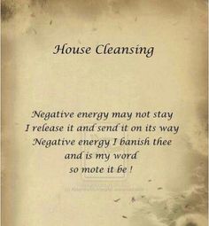 House Cleansing Affirmation, House Cleaning Spells, House Cleaning Witchcraft, Room Cleansing Spell, Room Cleansing Ritual, House Cleaning Affirmations, Beauty Chant, Witch House Cleaning, Cleaning Spells