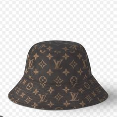 Basically Brand New Worn Once Louis Vuitton Bucket Hat, Louis Vuitton Hat, Pink Beanies, Designer Baby, Louis Vuitton Sandals, Louis Vuitton Accessories, Louis Vuitton Brown, Monogram Bag, Leather Mary Janes