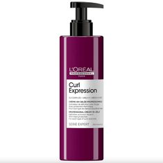 L'Oréal Professionnel Curl Expression Defining Leave-In Jelly, Free Ship, 8.5 oz What it is:  A paraben- and silicone-free defining gel-cream that instantly actives 3B-4C curl and coil patterns to define, reduce frizz, and hydrate curls with medium hold. Hair Texture:  Wavy, Curly, and Coily Hair Type: Fine, Medium, and Thick Hair Concerns: - Curl-Enhancing - Frizz - Hold and Style Extension Key Benefits: - Provides a medium hold without residue or crunch - Ideal for braids, twist-outs, or sleek Truss Hair, Jelly Cream, Curl Activator, Soften Hair, Christopher Robin, American Crew, Curl Styles, Hydrate Hair, Coily Hair