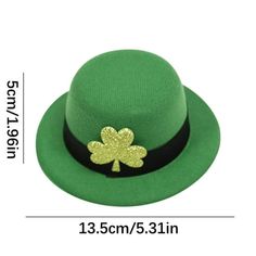 St. Patrick's Day Green Hat Hair Card Top Hat Decoration Irish Festival Features: Unique Style: These green hat hairpins and top hat decorations, with their unique shape and design, can immediately arouse the interest and curiosity of customers. Festival : The product is themed around St. Patrick's Day, which can add and celebration to customer holiday gatherings, making people more engaged and happy. Lightweight and Comfortable: These products are made of lightweight materials, which are comfor Irish Festival, Hat Decoration, Diy Baking, Green Hats, Easter Cakes, Cake Mold, Holiday Gathering, Top Hat, St Patrick’s Day