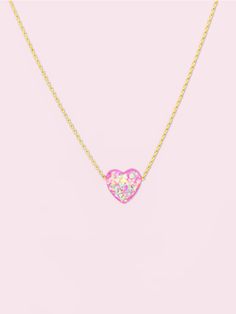 Heart Crystal Necklace | Sassy Shortcake | sassyshortcake.com Heart Crystal Necklace, Sassy Shortcake, Strawberry Soda, Star Crystal, Preppy Jewelry, Crystal Heart Necklace, Tour Outfits, Body Figure, 2023 Vision